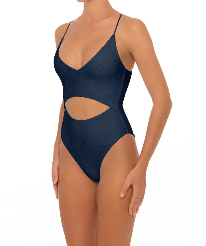 BSWS-S33 V-Neck Cut Out One Piece