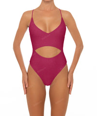 BSWS-S33 V-Neck Cut Out One Piece