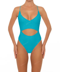 BSWS-S33 V-Neck Cut Out One Piece