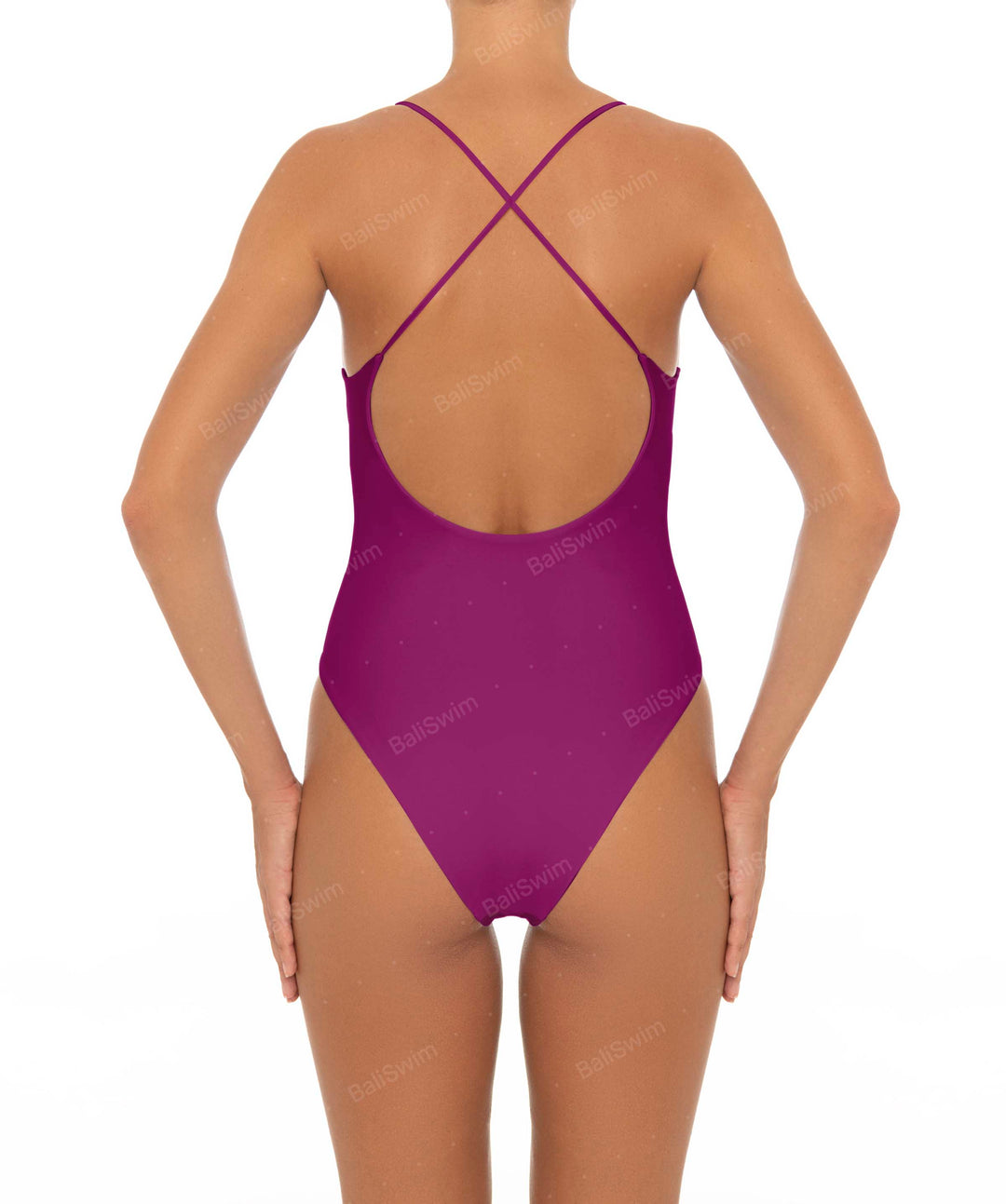BSWS-S33 V-Neck Cut Out One Piece