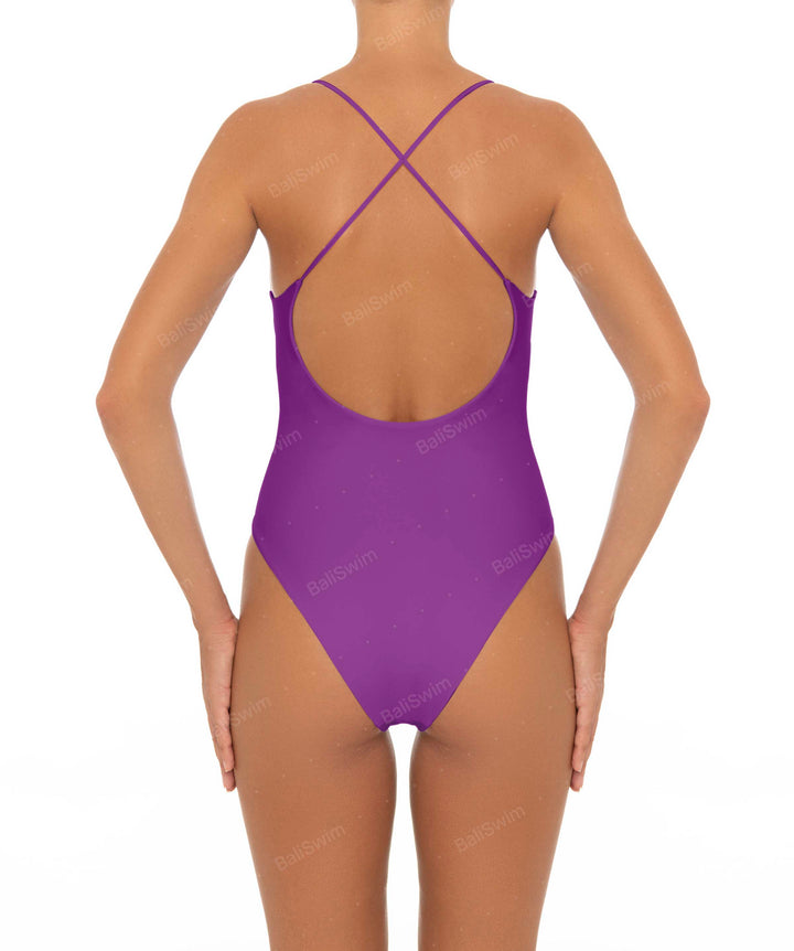BSWS-S33 V-Neck Cut Out One Piece