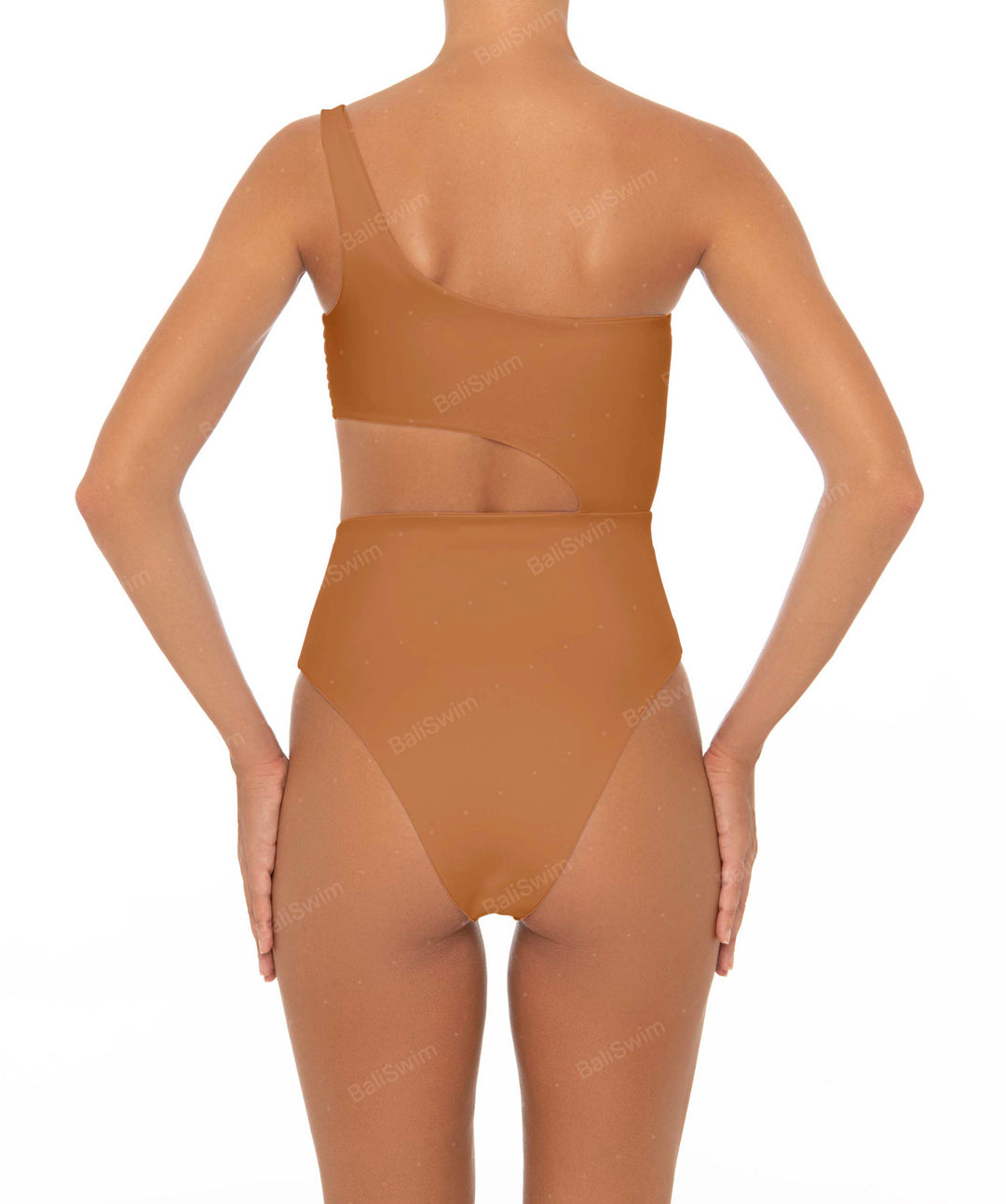BSWS-S34 Asymmetrical Side Cutout One Piece