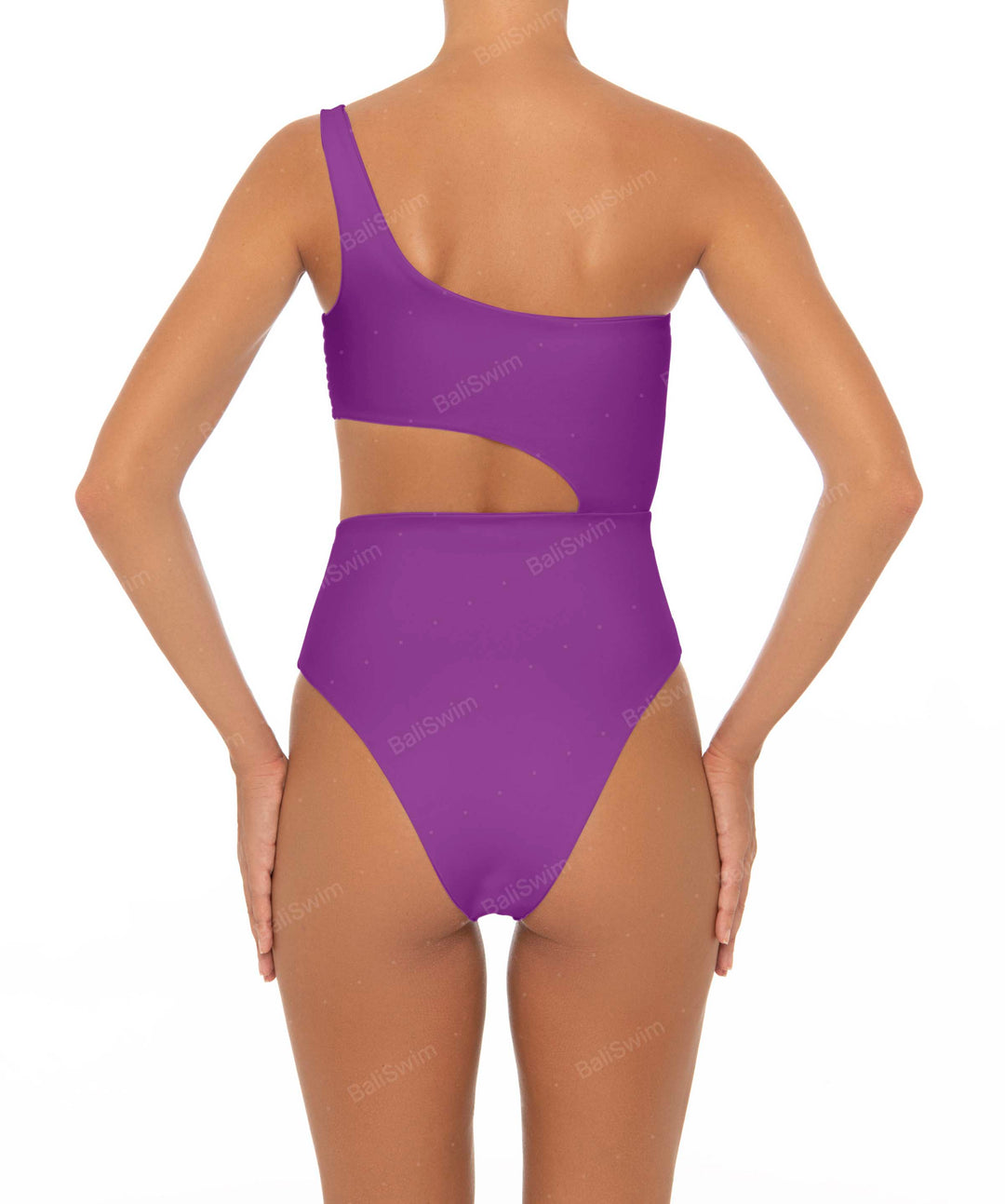 BSWS-S34 Asymmetrical Side Cutout One Piece