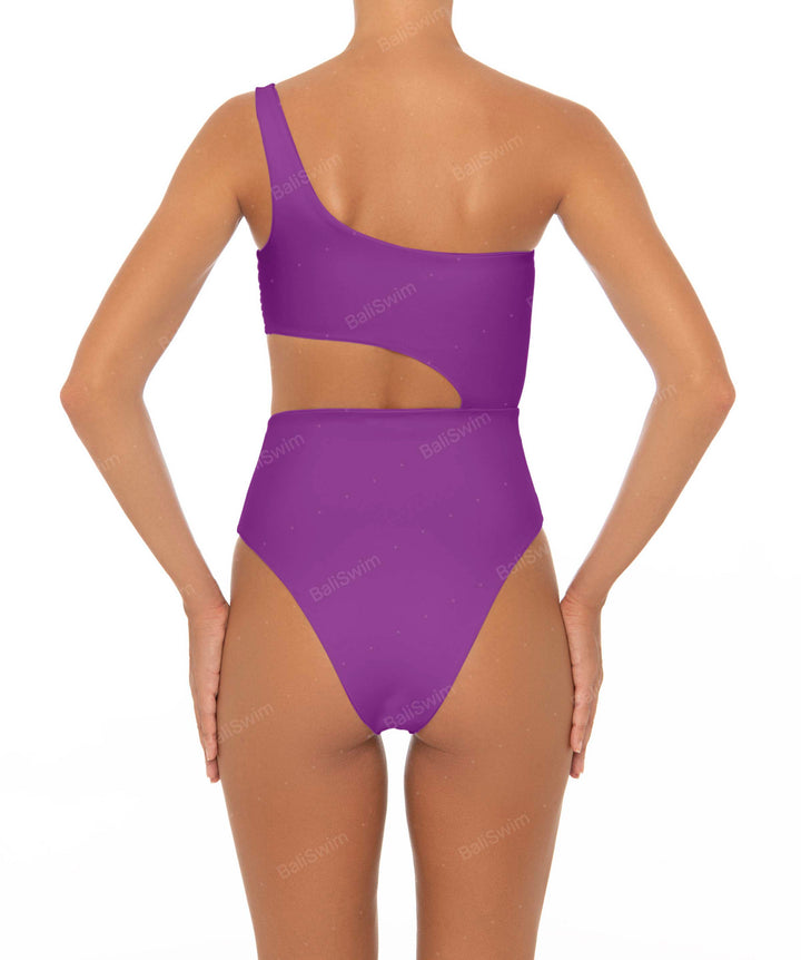 BSWS-S34 Asymmetrical Side Cutout One Piece
