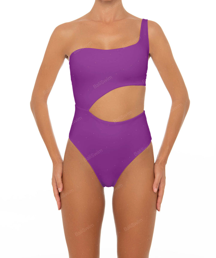 BSWS-S34 Asymmetrical Side Cutout One Piece