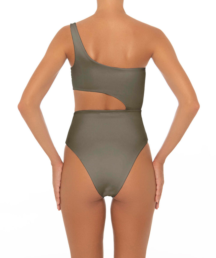 BSWS-S34 Asymmetrical Side Cutout One Piece