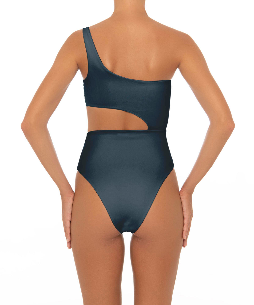 BSWS-S34 Asymmetrical Side Cutout One Piece