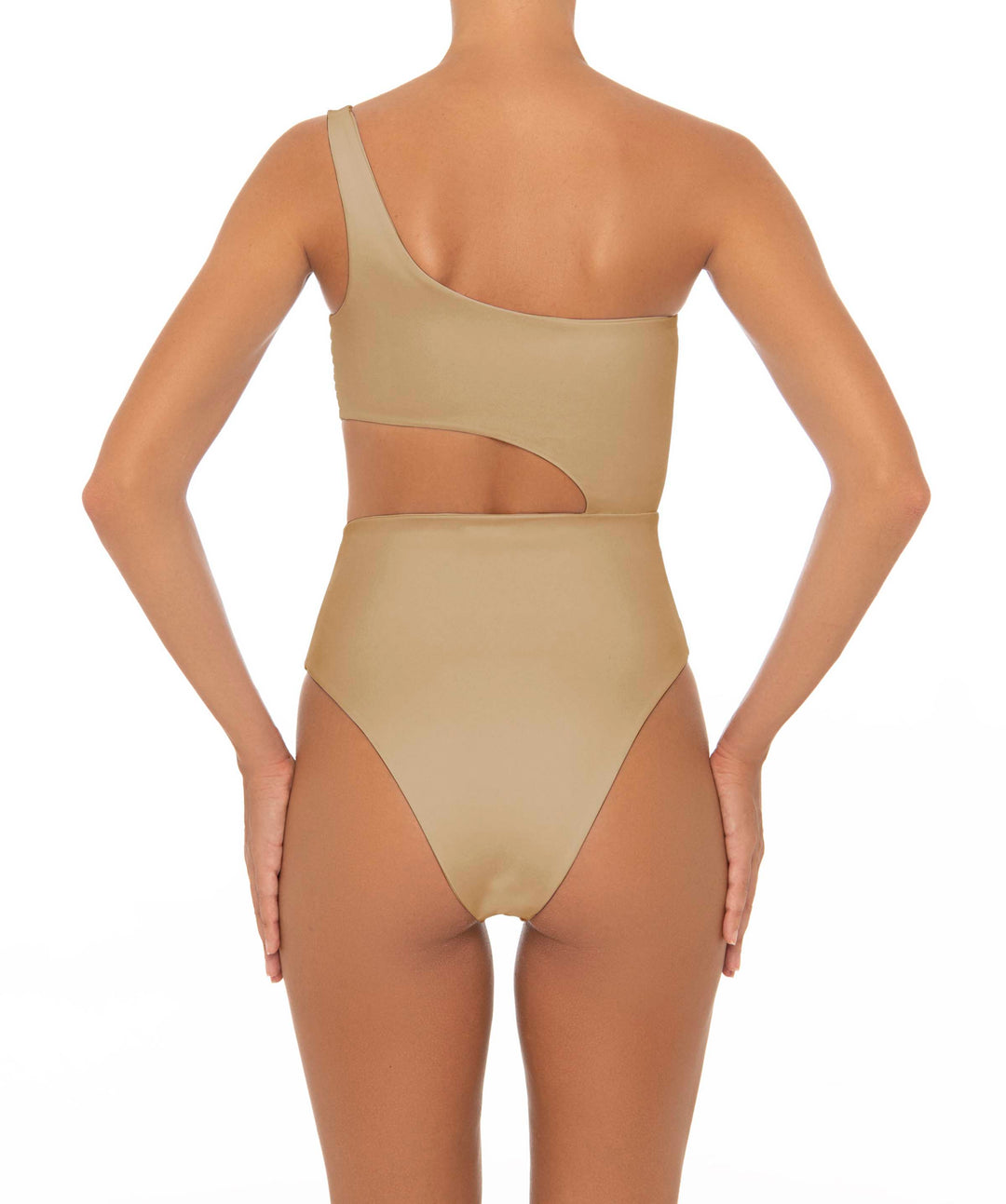BSWS-S34 Asymmetrical Side Cutout One Piece