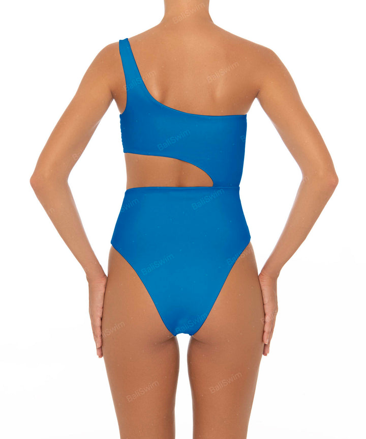 BSWS-S34 Asymmetrical Side Cutout One Piece