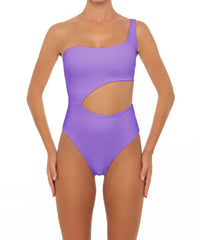 BSWS-S34 Asymmetrical Side Cutout One Piece