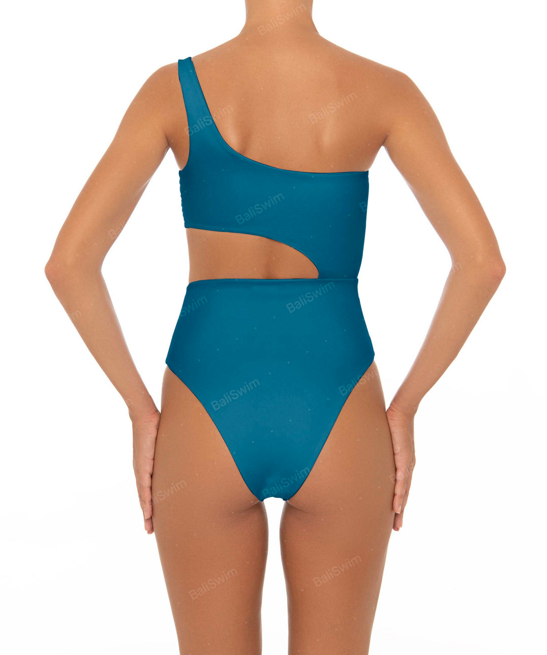 BSWS-S34 Asymmetrical Side Cutout One Piece