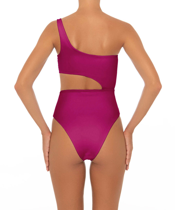 BSWS-S34 Asymmetrical Side Cutout One Piece