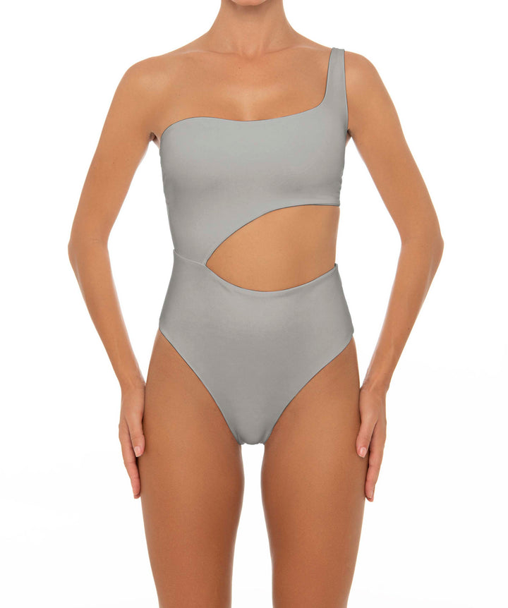 BSWS-S34 Asymmetrical Side Cutout One Piece