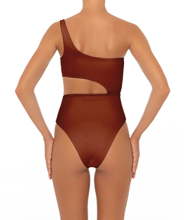 BSWS-S34 Asymmetrical Side Cutout One Piece