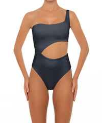 BSWS-S34 Asymmetrical Side Cutout One Piece