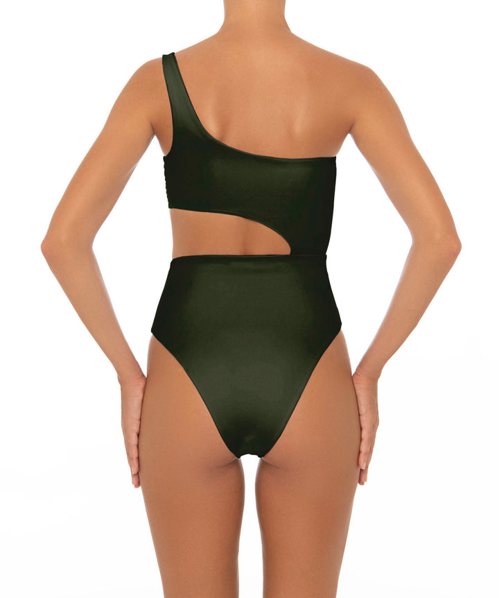 BSWS-S34 Asymmetrical Side Cutout One Piece