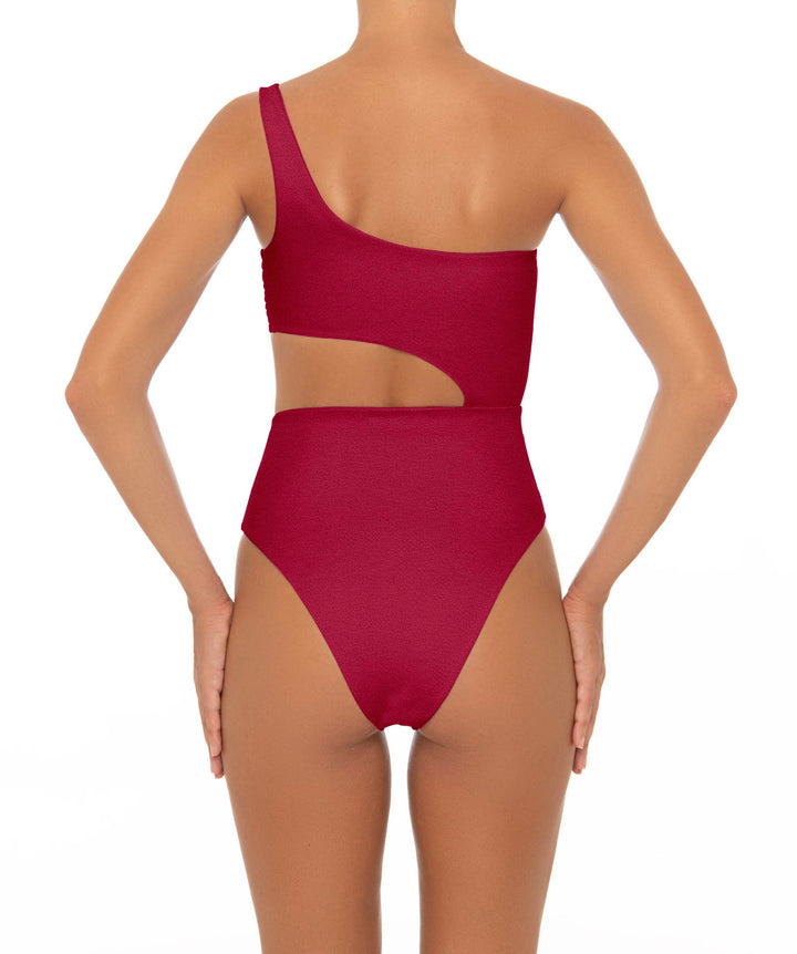 BSWS-S34 Asymmetrical Side Cutout One Piece