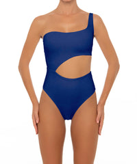 BSWS-S34 Asymmetrical Side Cutout One Piece