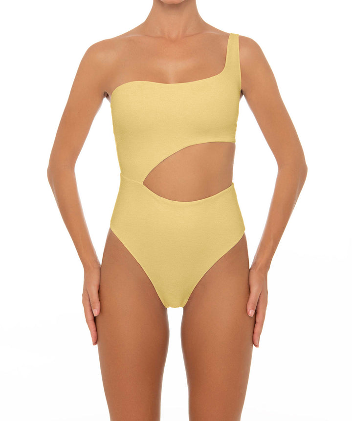 BSWS-S34 Asymmetrical Side Cutout One Piece