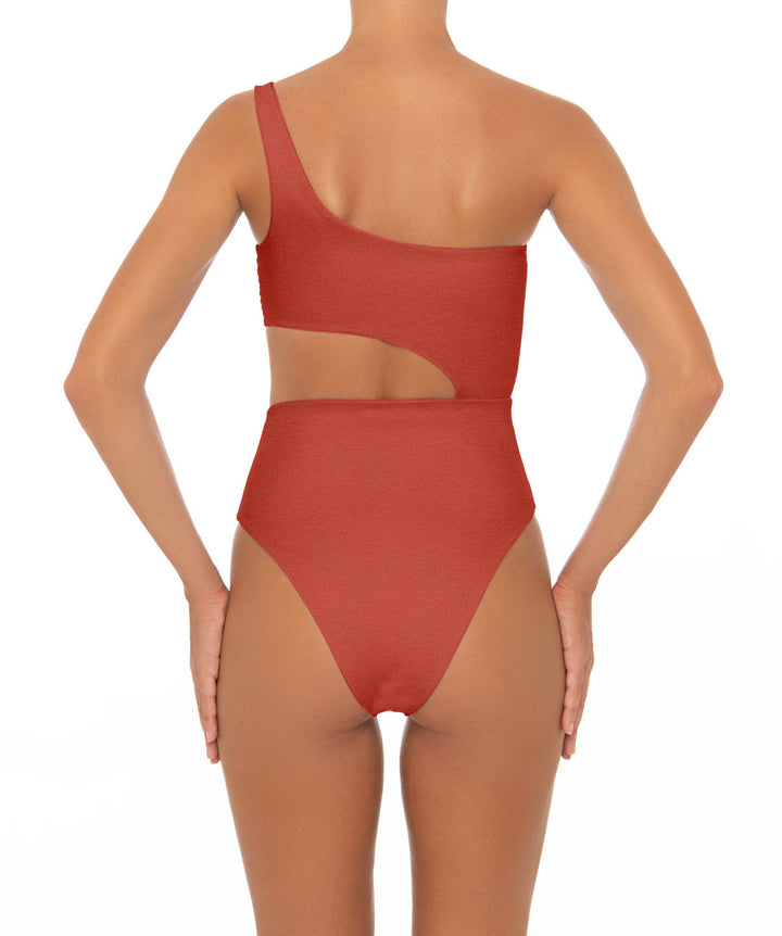 BSWS-S34 Asymmetrical Side Cutout One Piece