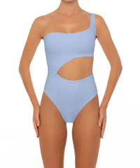 BSWS-S34 Asymmetrical Side Cutout One Piece