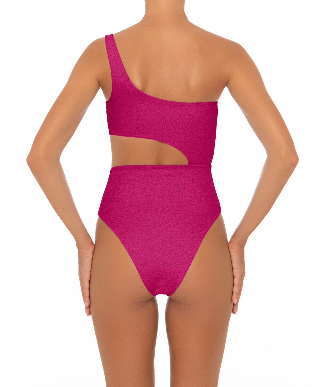 BSWS-S34 Asymmetrical Side Cutout One Piece