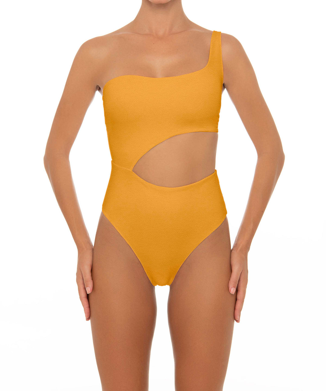 BSWS-S34 Asymmetrical Side Cutout One Piece