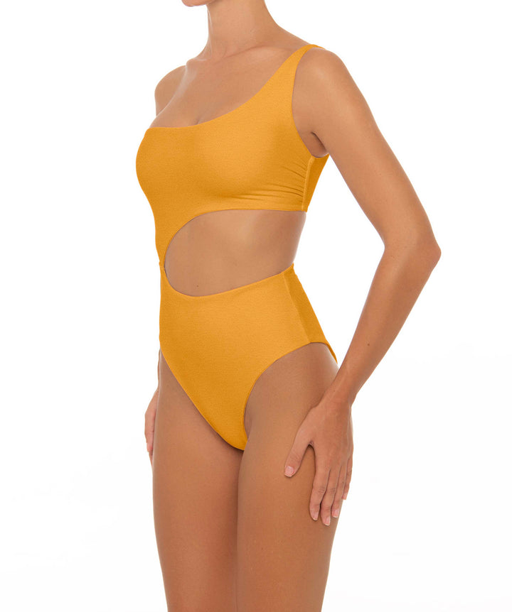 BSWS-S34 Asymmetrical Side Cutout One Piece