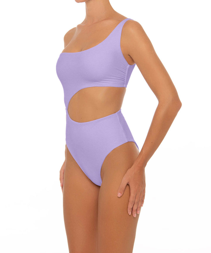 BSWS-S34 Asymmetrical Side Cutout One Piece