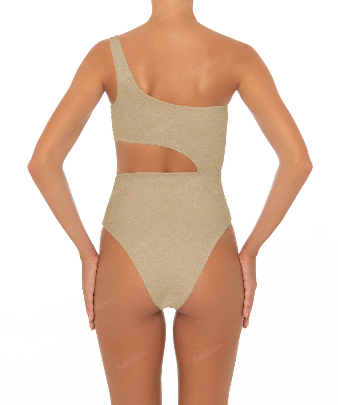 BSWS-S34 Asymmetrical Side Cutout One Piece