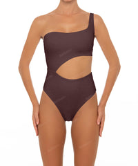 BSWS-S34 Asymmetrical Side Cutout One Piece