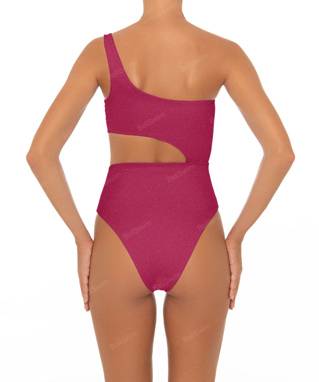 BSWS-S34 Asymmetrical Side Cutout One Piece
