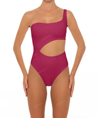 BSWS-S34 Asymmetrical Side Cutout One Piece