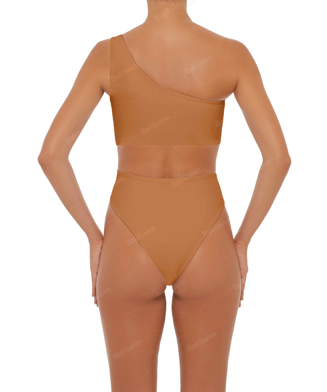 BSWS-S37 Asymmetrical Wrap One Piece