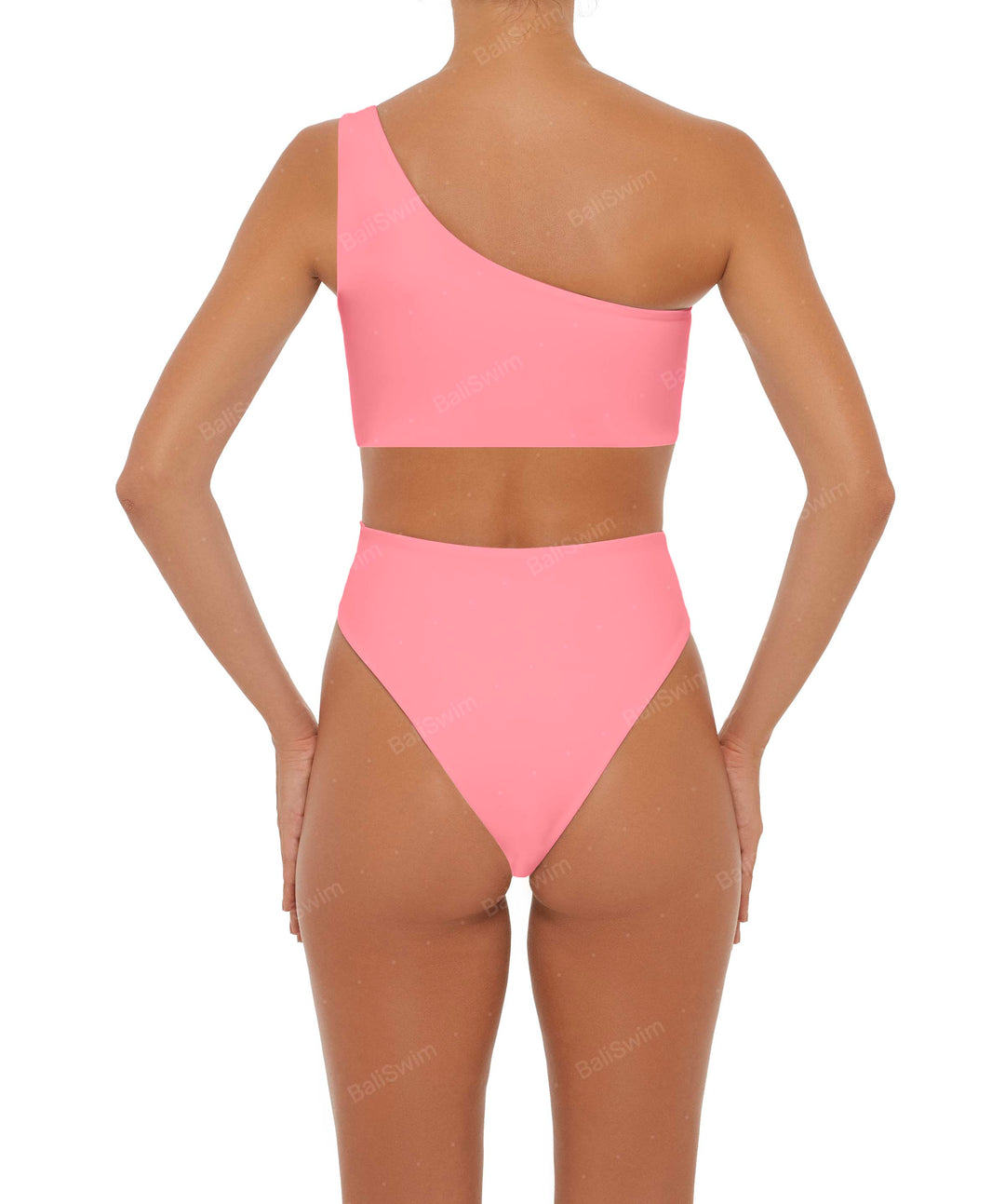 BSWS-S37 Asymmetrical Wrap One Piece