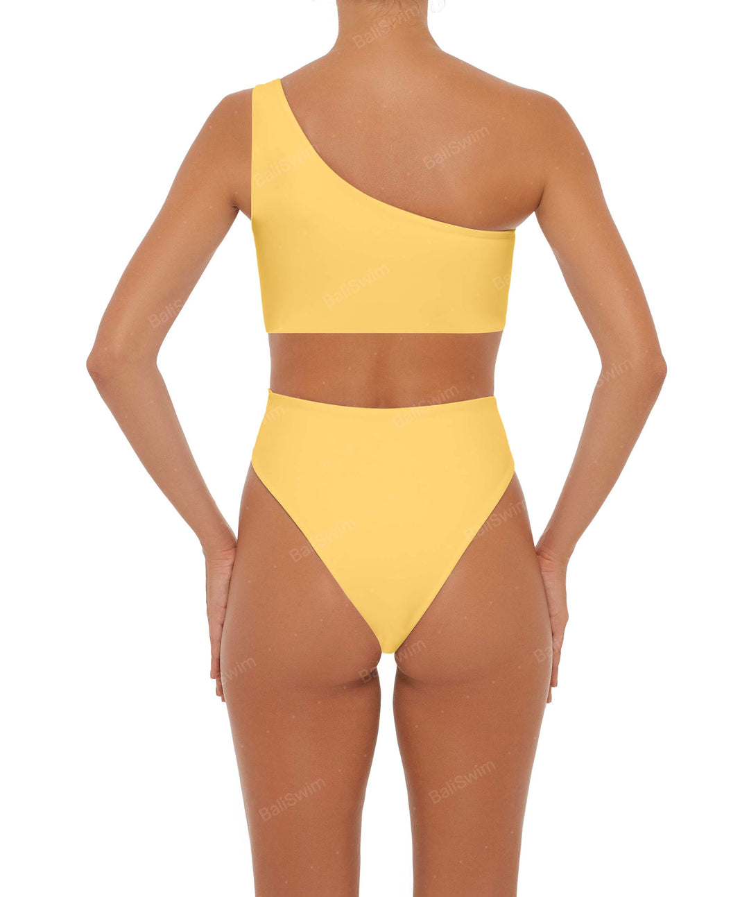 BSWS-S37 Asymmetrical Wrap One Piece
