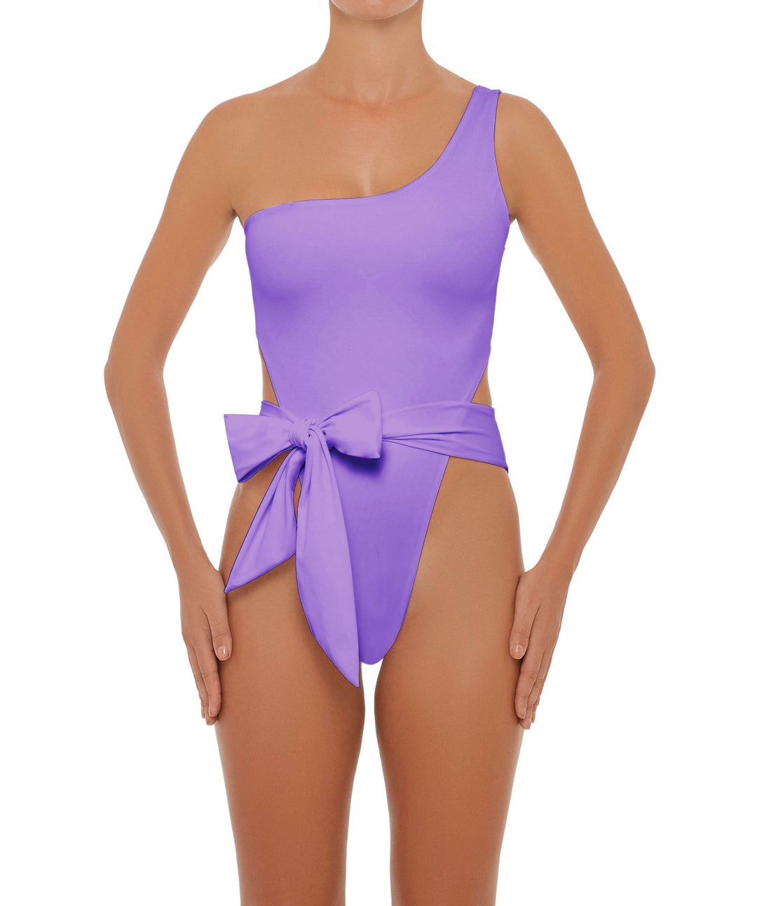 BSWS-S37 Asymmetrical Wrap One Piece