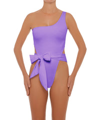 BSWS-S37 Asymmetrical Wrap One Piece