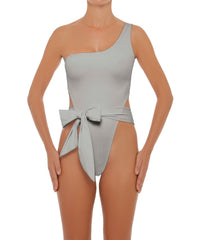 BSWS-S37 Asymmetrical Wrap One Piece