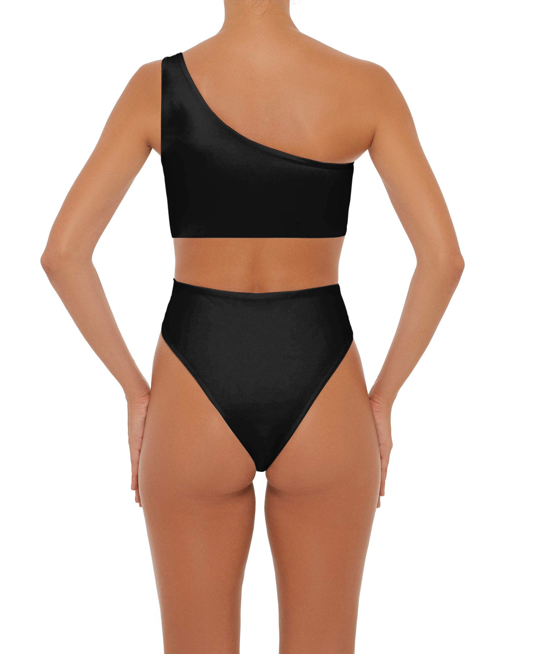 BSWS-S37 Asymmetrical Wrap One Piece
