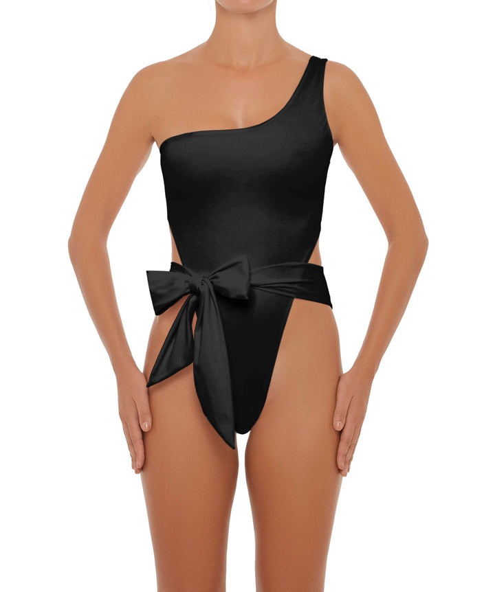 BSWS-S37 Asymmetrical Wrap One Piece