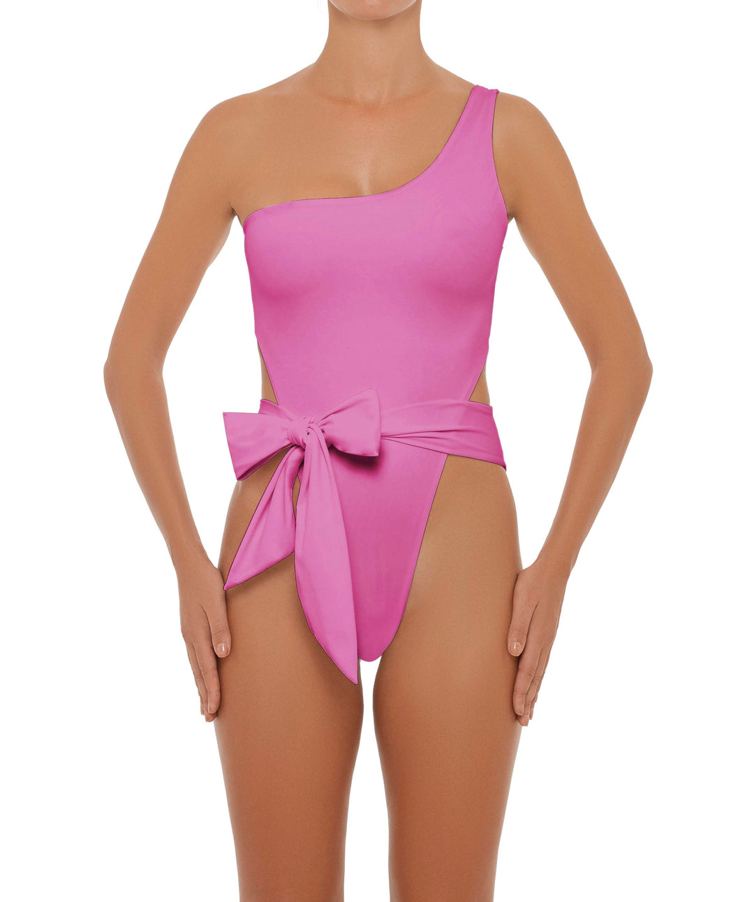 BSWS-S37 Asymmetrical Wrap One Piece