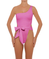 BSWS-S37 Asymmetrical Wrap One Piece