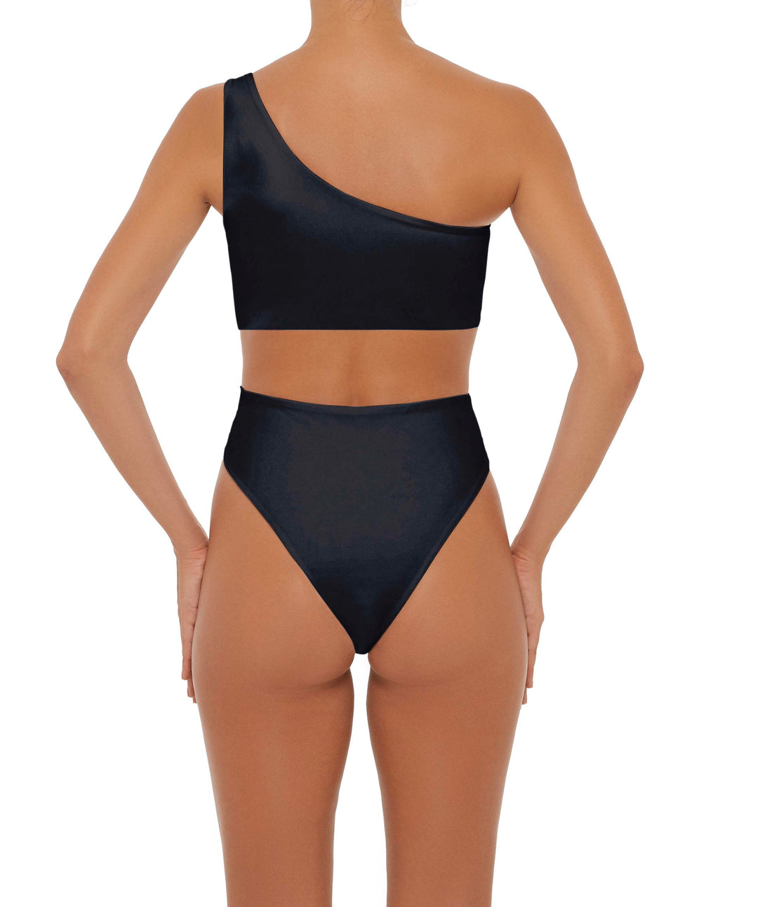 BSWS-S37 Asymmetrical Wrap One Piece