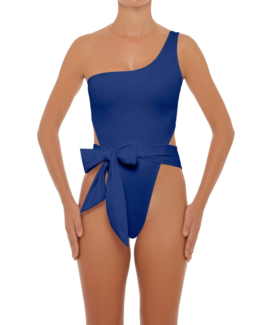 BSWS-S37 Asymmetrical Wrap One Piece
