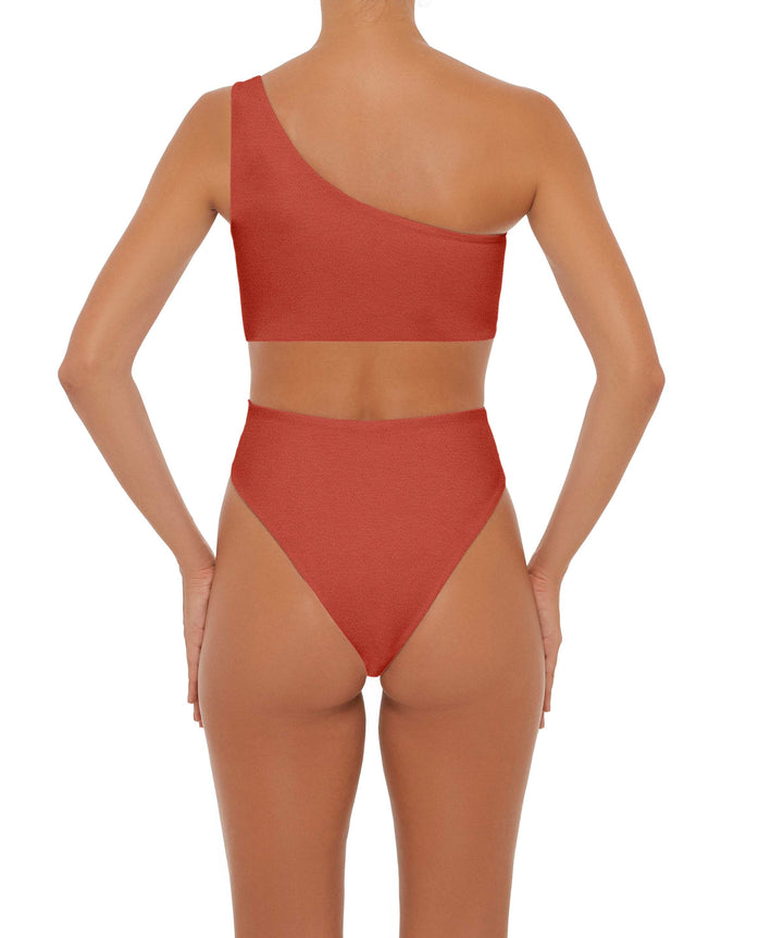 BSWS-S37 Asymmetrical Wrap One Piece