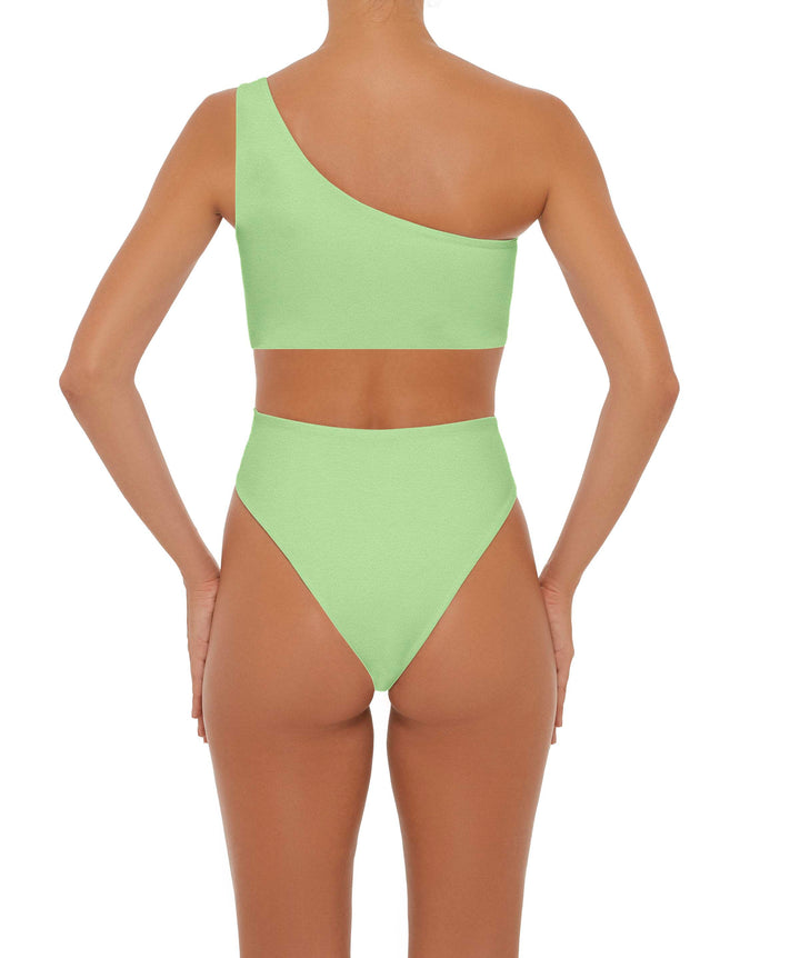 BSWS-S37 Asymmetrical Wrap One Piece