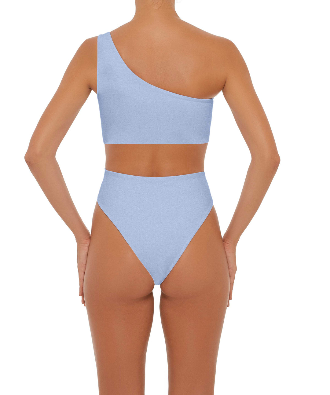 BSWS-S37 Asymmetrical Wrap One Piece