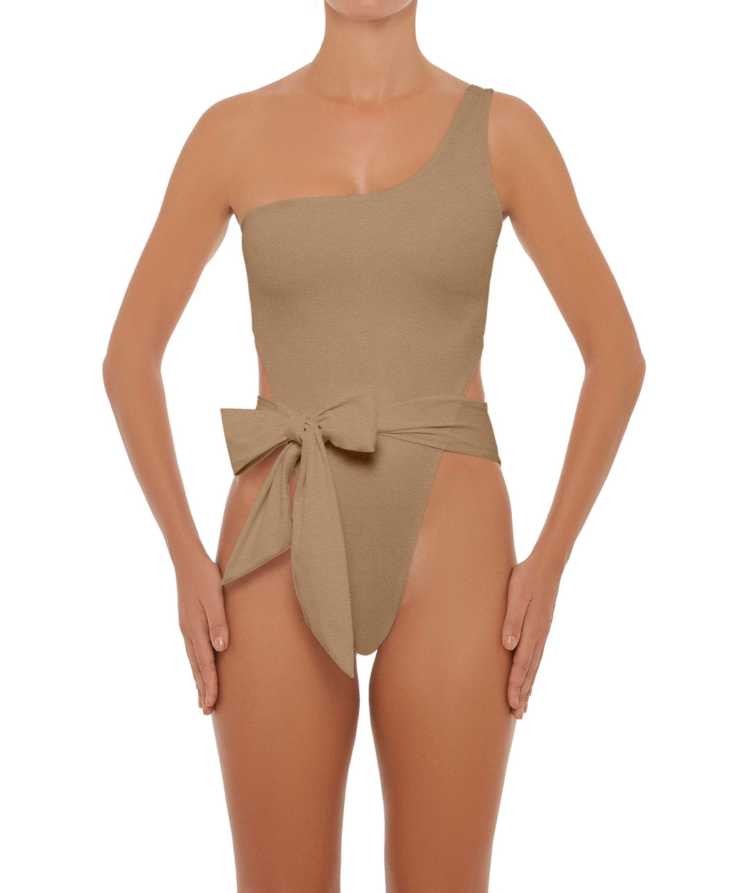 BSWS-S37 Asymmetrical Wrap One Piece