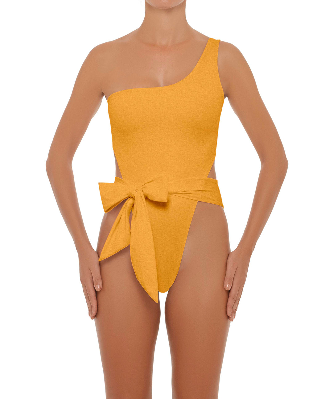 BSWS-S37 Asymmetrical Wrap One Piece